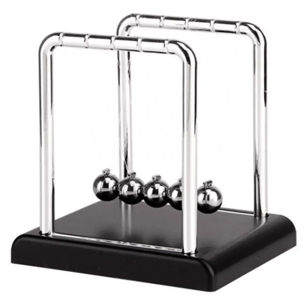 Newtons Cradle Steel Balance Ball School Teaching Supplies Physics Science Pendulum Desk Toy Kinetic Motion Toy Home Decoration