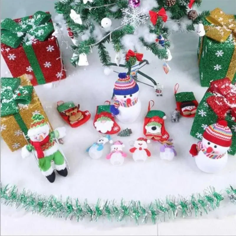 1Mx1.5M Christmas Simulation Snow Blanket Thickened Snow Cotton Artificial Snowflake Snow Scene Arrangement Decoration