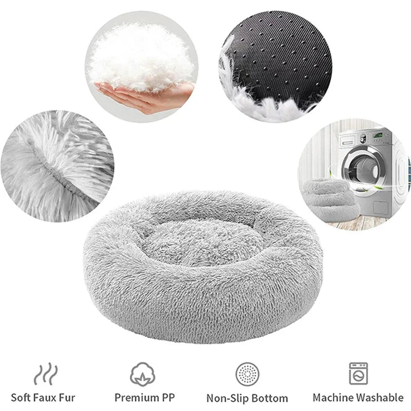 Soft Dog Beds House Soft Long Plush Best Pet Dog Bed For Dogs Basket Pet Products Cushion Cat Bed Cat Mat Animals Sleeping Sofa