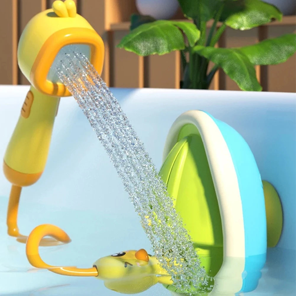 Duck Bath Toys for Toddlers Bathtub Water Spray Baby Bath Toy Cute Electric Bathroom Bathing Toys for Kids Ideal Birthday Gifts