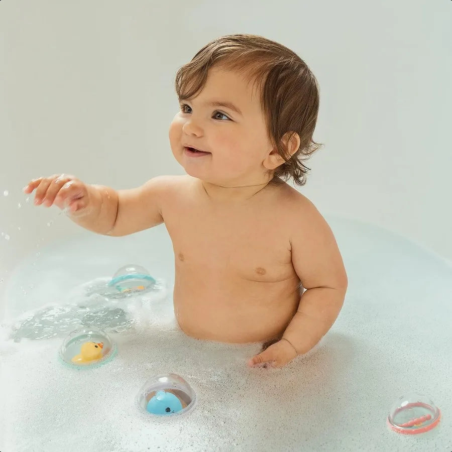 Munchkin Float Play Bubbles Baby and Toddler Bath Toy 4 Count