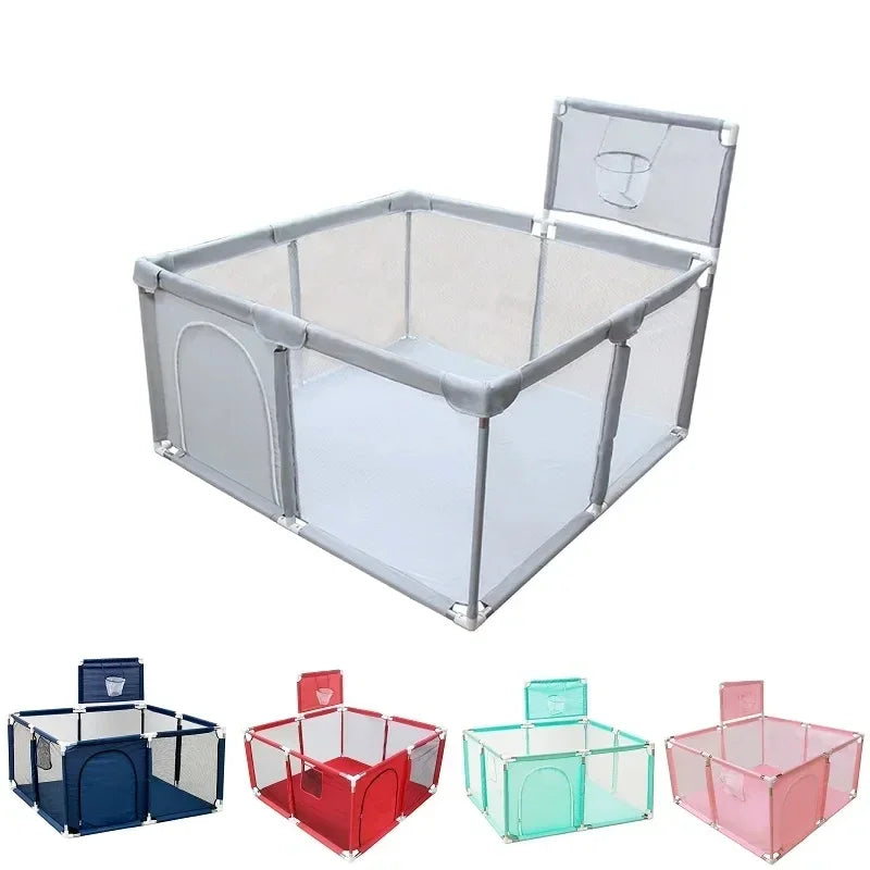 Square Baby Playpen Toddler baby games park Infant Activity Barriers Playground Kid Ball Pit Playpen Baby corralito Safety Fence
