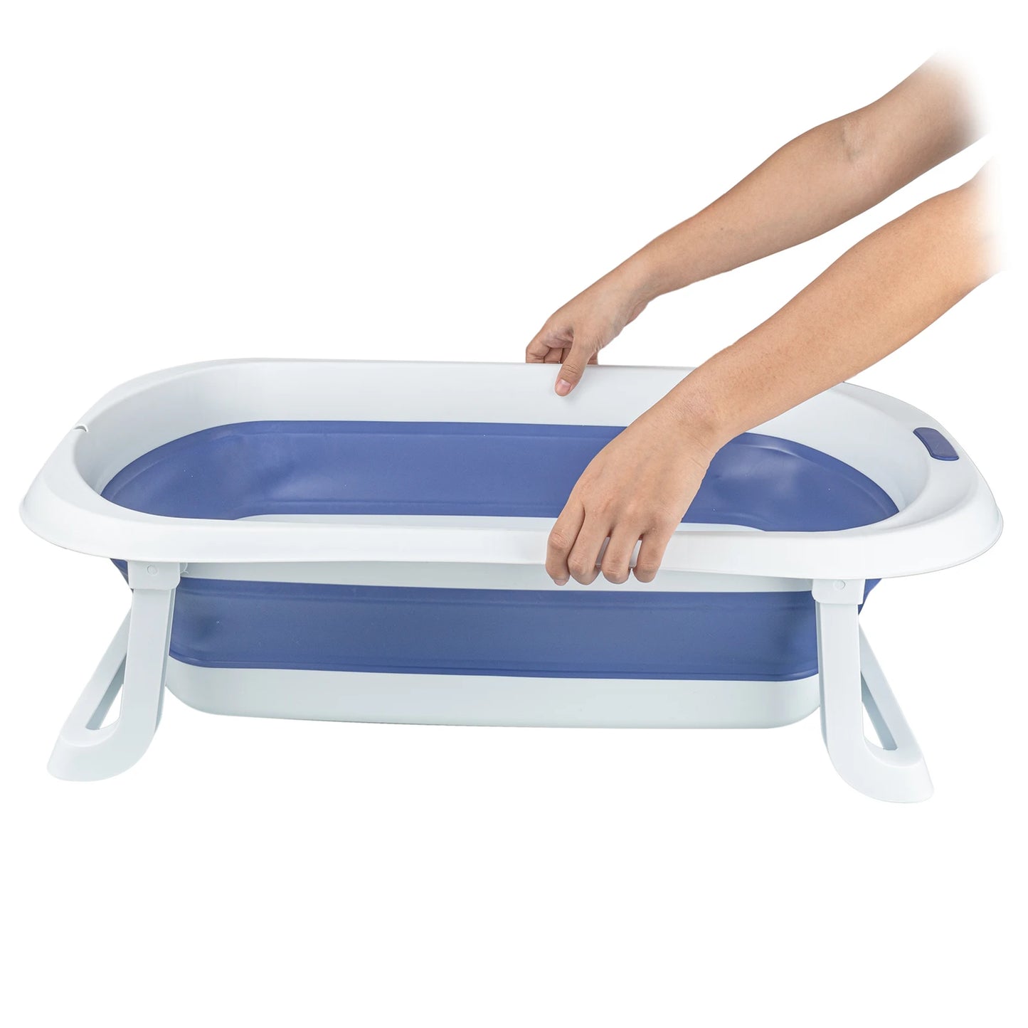 Foldable Baby Bathtub Household Hotel Ajustable Portable Newborn Baby Swimming Tub Anti-Slip Bottom Bath Bucket For Baby Shower