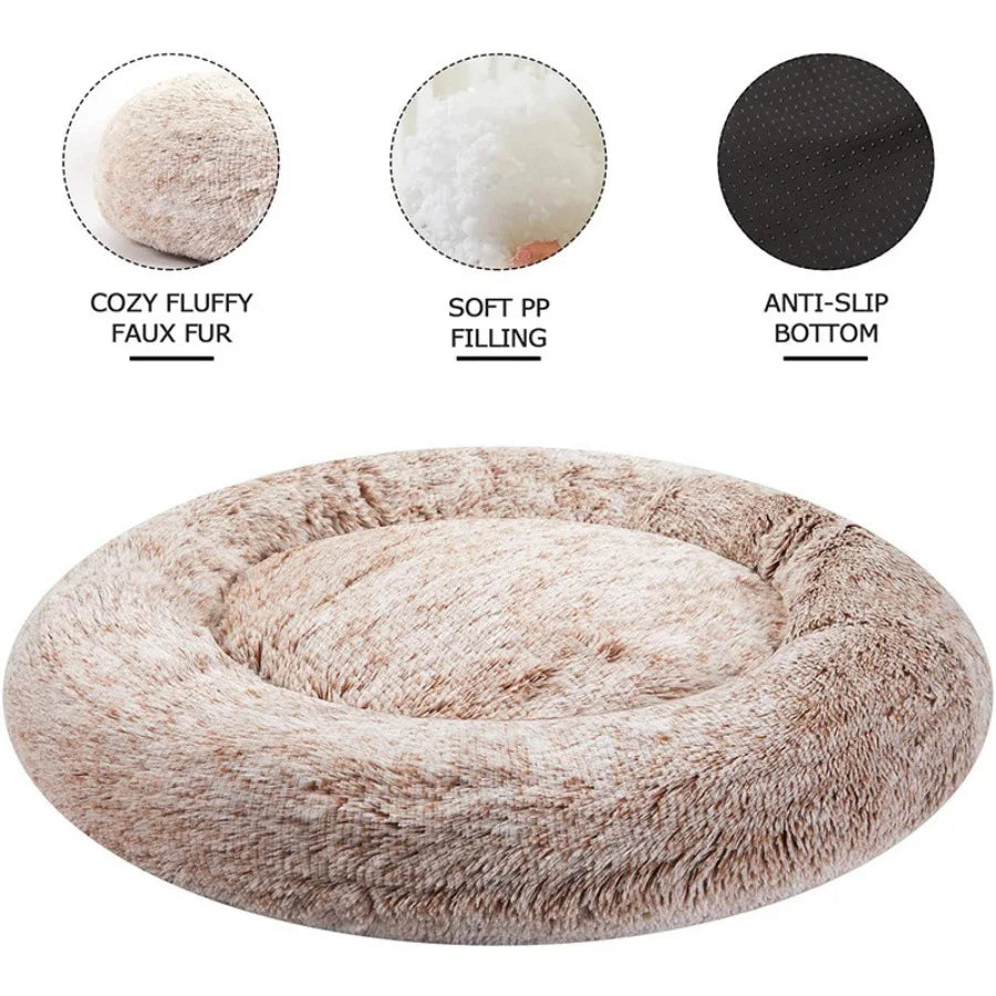 Soft Dog Beds House Soft Long Plush Best Pet Dog Bed For Dogs Basket Pet Products Cushion Cat Bed Cat Mat Animals Sleeping Sofa