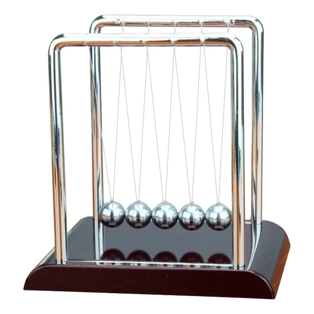 Newtons Cradle Steel Balance Ball School Teaching Supplies Physics Science Pendulum Desk Toy Kinetic Motion Toy Home Decoration