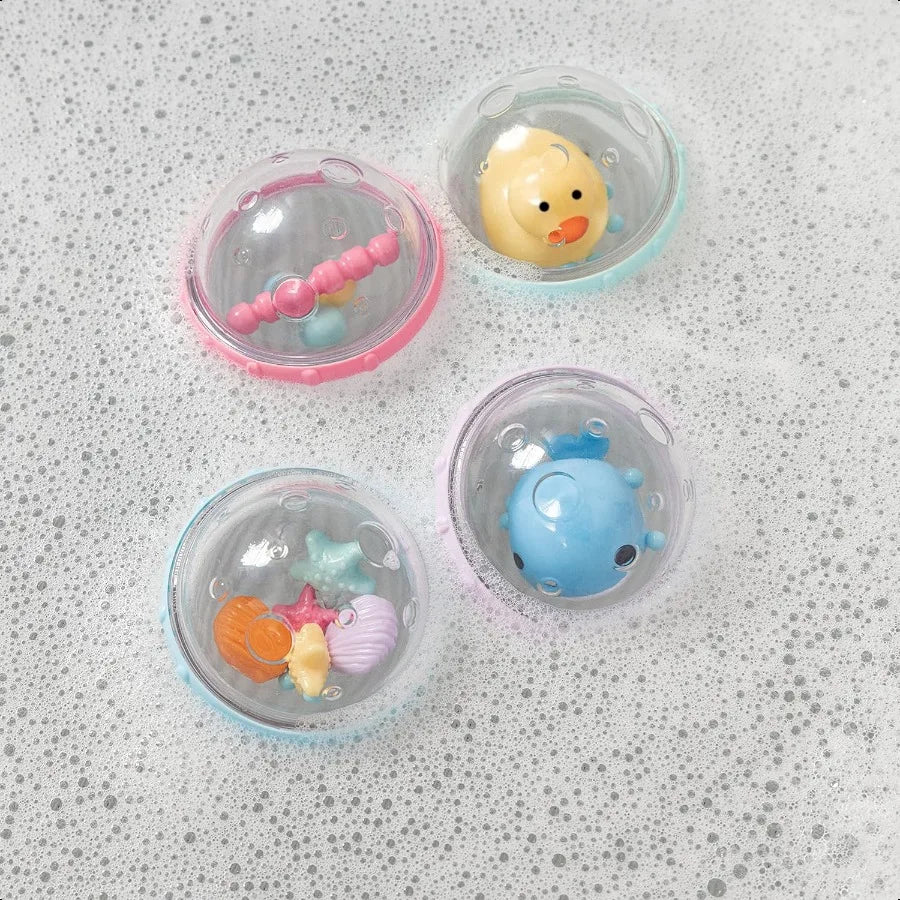 Munchkin Float Play Bubbles Baby and Toddler Bath Toy 4 Count
