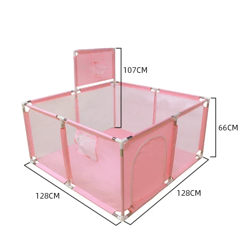 Square Baby Playpen Toddler baby games park Infant Activity Barriers Playground Kid Ball Pit Playpen Baby corralito Safety Fence