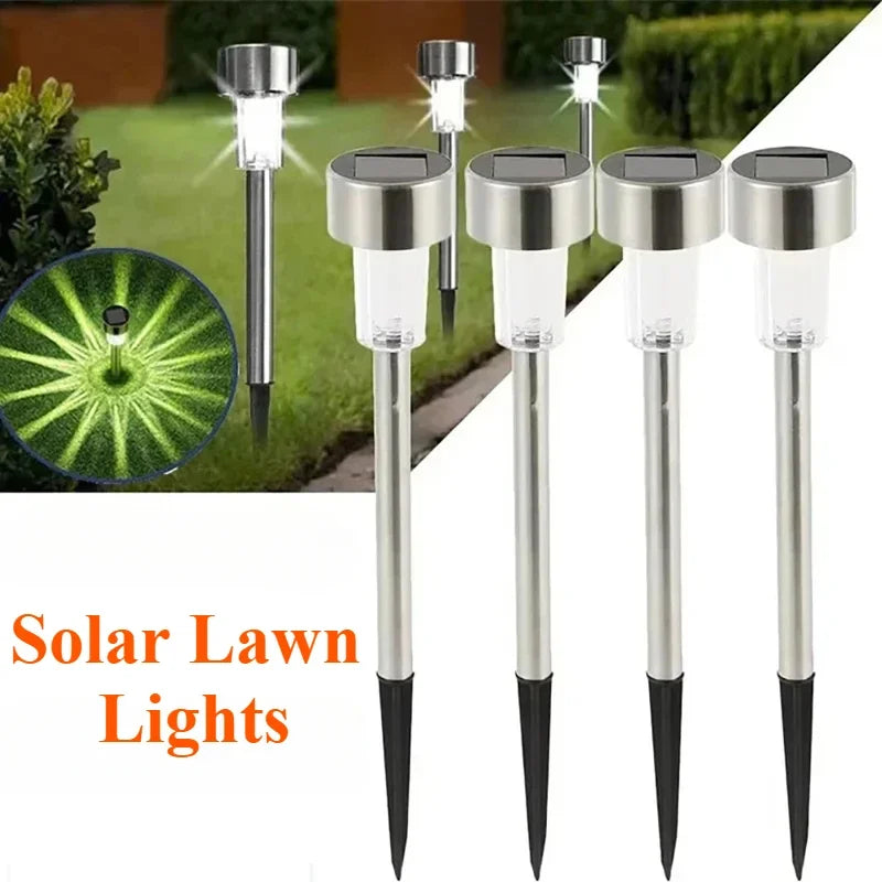 Solar Outdoor Lights Garden Lamp Solar Powered Waterproof Landscape Path Outdoor for Yard Backyard Lawn Patio Decorative Plant