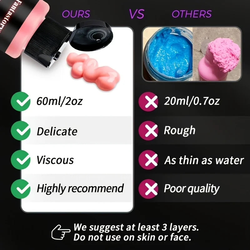 Fantastory 10PCS Glow In The Dark Paint, 60ml/2oz Neon Glow Acrylic Paints, 2IN1 Waterproof Paint, For DIY Craft, Stone, Glass