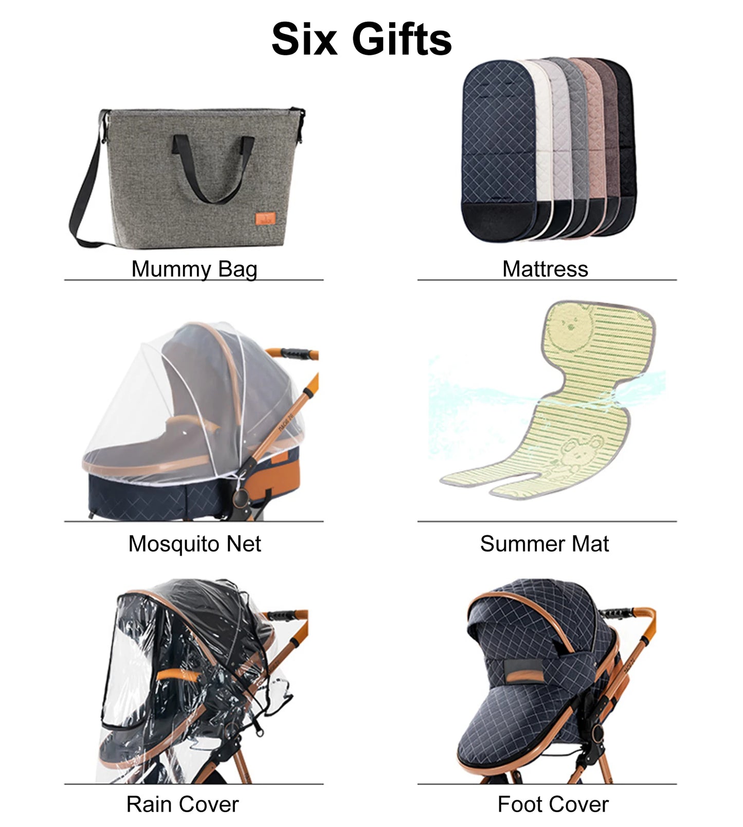Baby stroller baby newborn items  poussette bebe 3 en 1 baby accessories baby cart baby carriage Light stroller stroller for bab