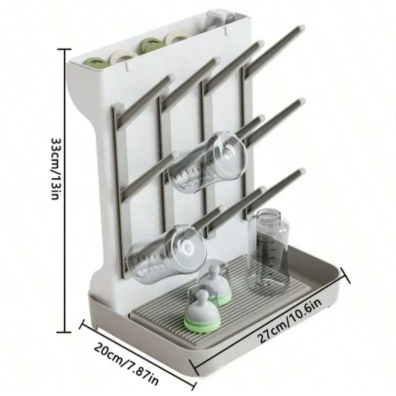 Baby Bottle Drain Rack Drying Rack for Baby Bottle Drying Draining Stand Babies Bottles Storage Baby Feeding Cup Drying Holder