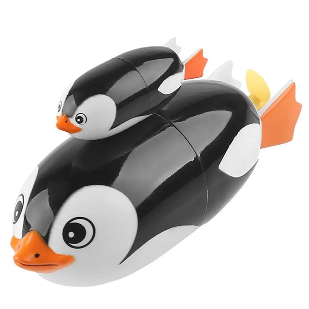 Penguin Bathtub Toys Bath Toys Baby With Electric Diving Wind Up Penguin Bathtub Toys Toddlers Swimming Floating Playing Set In