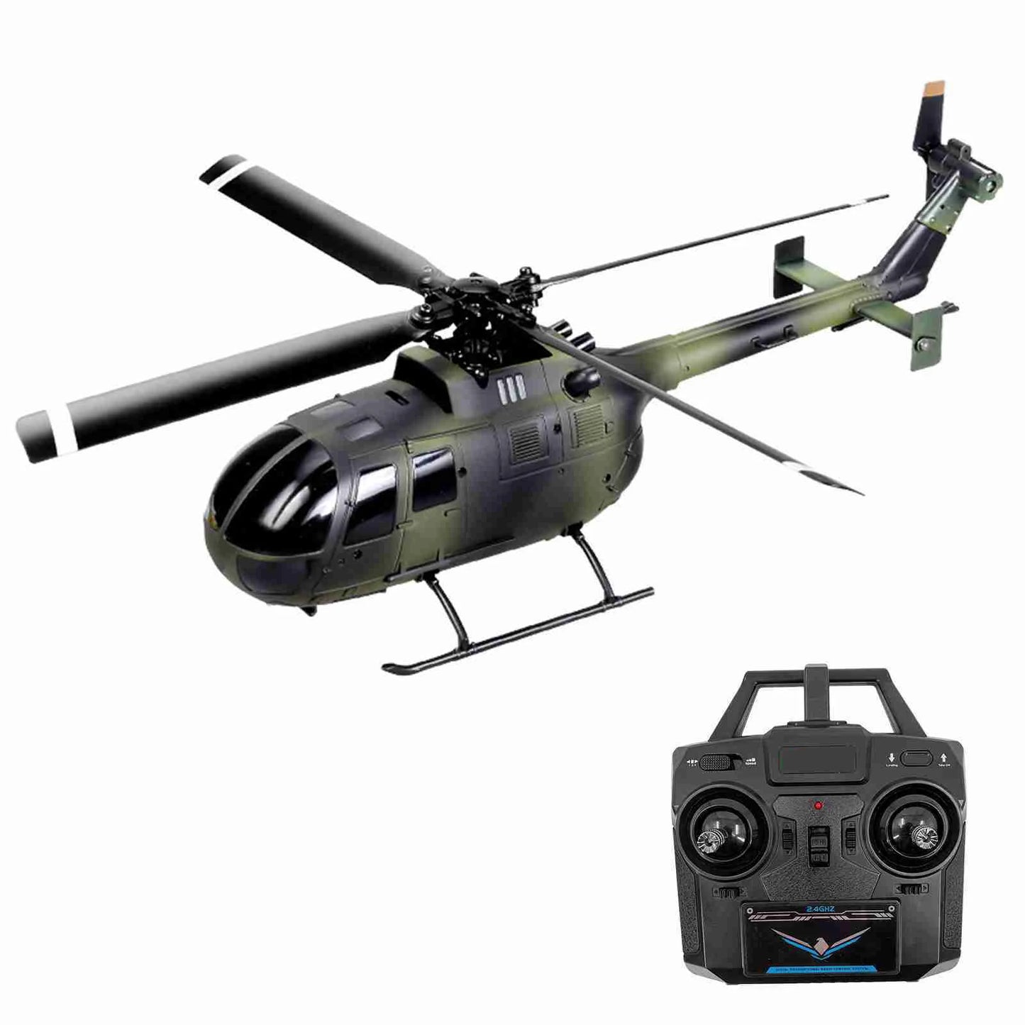 RC Helicopter RC Drone Single Propeller Without Ailerons 6 Axis Gyro Stabilization RC Airplane Altitude Hold Toy for Boys Girls