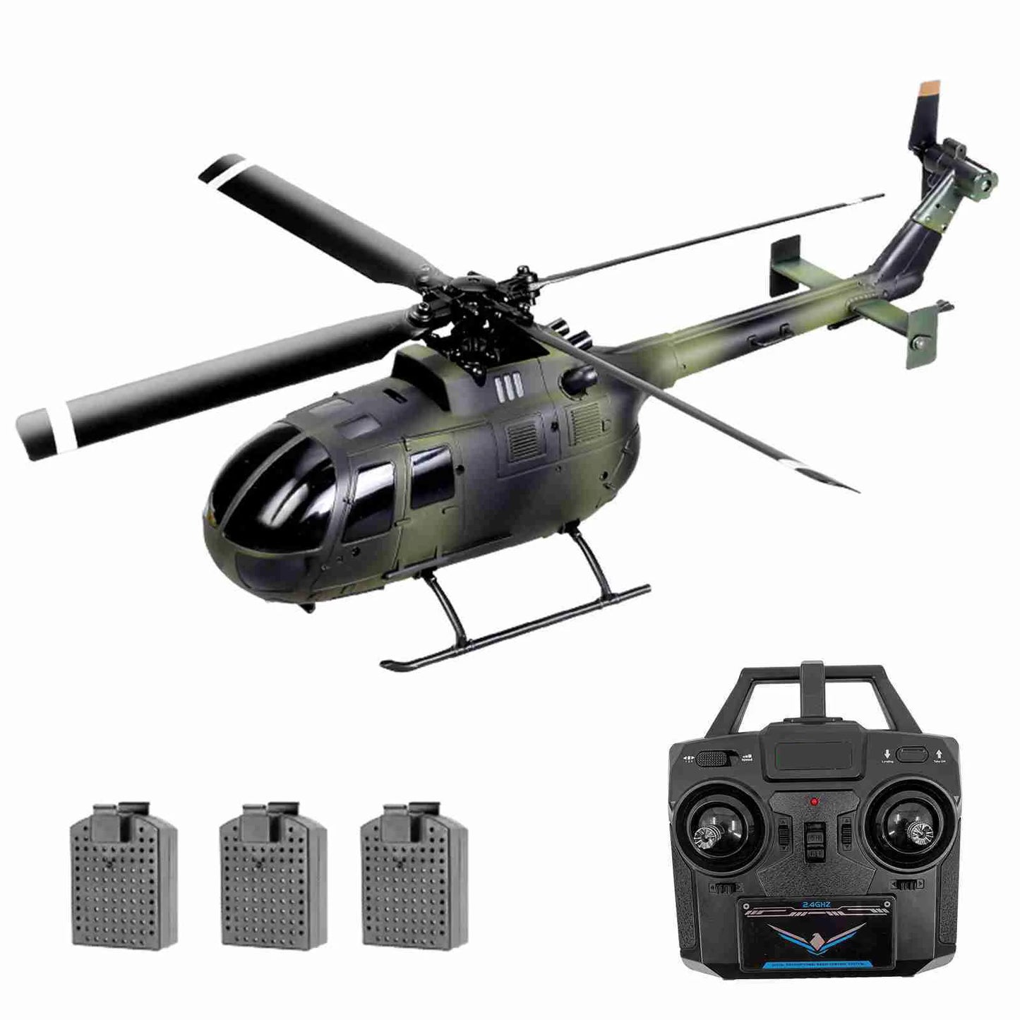 RC Helicopter RC Drone Single Propeller Without Ailerons 6 Axis Gyro Stabilization RC Airplane Altitude Hold Toy for Boys Girls