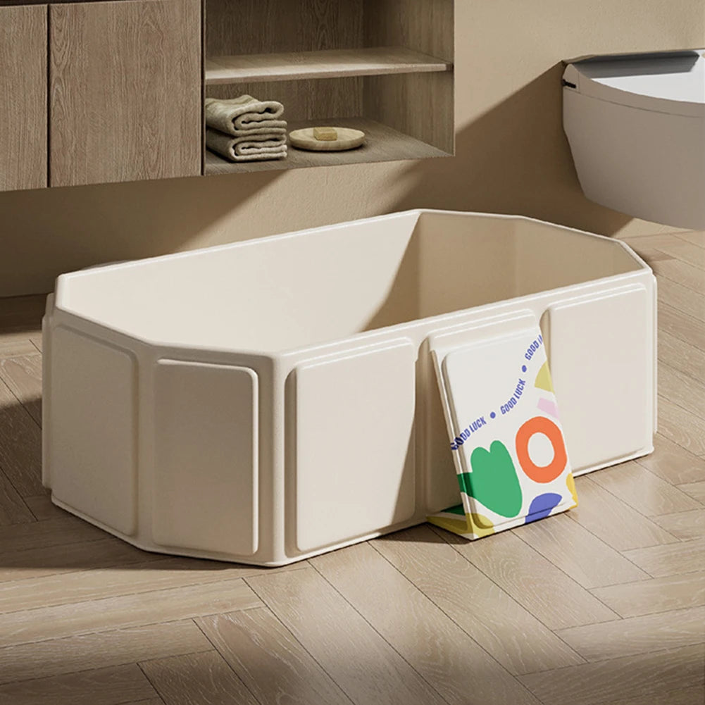 Foldable Baby Bath Thickened Large Size Portable PVC Kids Tub Collapsible Durable Newborn Child SPA Hot Bathtub Bathroom Pool