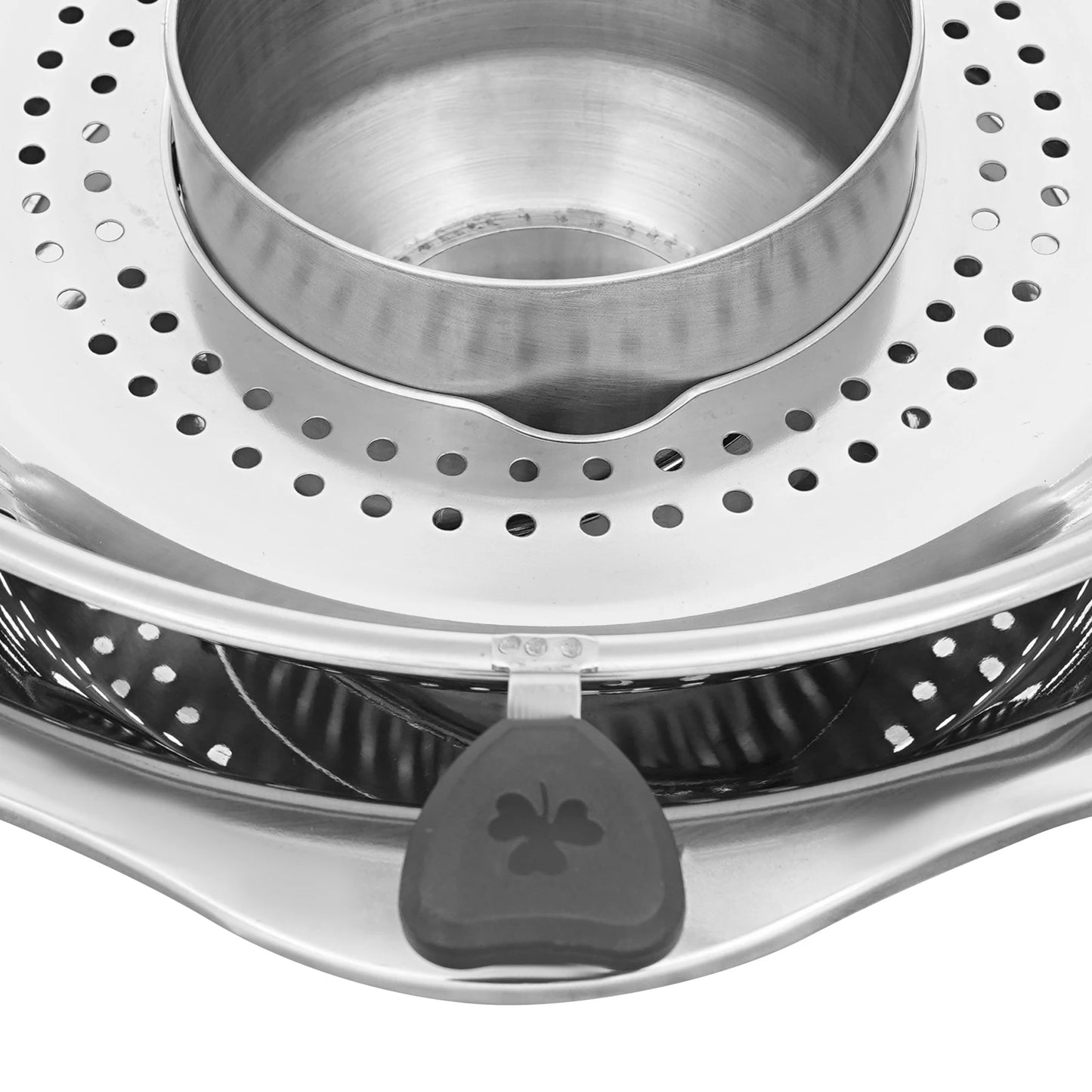 36cm Rotary Hot Pot, Hot Pot with Divider, Lifting Hot Pot